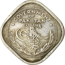 Coin, Pakistan, 1/2 Anna, 1948, EF(40-45), Copper-nickel, KM:2