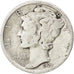 UNITED STATES, Mercury Dime, Dime, 1928, U.S. Mint, KM #140, VF(20-25), Silver,.