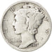 UNITED STATES, Mercury Dime, Dime, 1928, U.S. Mint, KM #140, VF(20-25), Silver,.