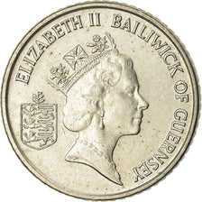 Coin, Guernsey, Elizabeth II, 5 Pence, 1990, British Royal Mint, EF(40-45)