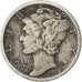 UNITED STATES, Mercury Dime, Dime, 1928, U.S. Mint, KM #140, VF(30-35), Silver,.