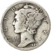 UNITED STATES, Mercury Dime, Dime, 1929, U.S. Mint, KM #140, VF(30-35), Silver,.