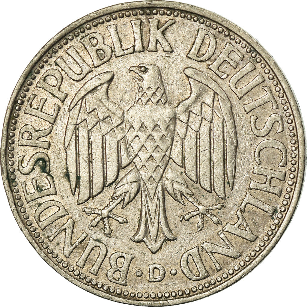 Münze, Bundesrepublik Deutschland, Mark, 1962, Munich, SS, Copper-nickel