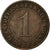 Coin, GERMANY, WEIMAR REPUBLIC, Reichspfennig, 1934, Berlin, EF(40-45), Bronze