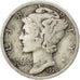 UNITED STATES, Mercury Dime, Dime, 1926, U.S. Mint, KM #140, VF(30-35), Silver,.