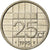 Munten, Nederland, Beatrix, 25 Cents, 1995, ZF, Nickel, KM:204