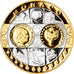 Monaco, Medal, L'Europe, Monaco, Politics, Society, War, MS(65-70), Silver