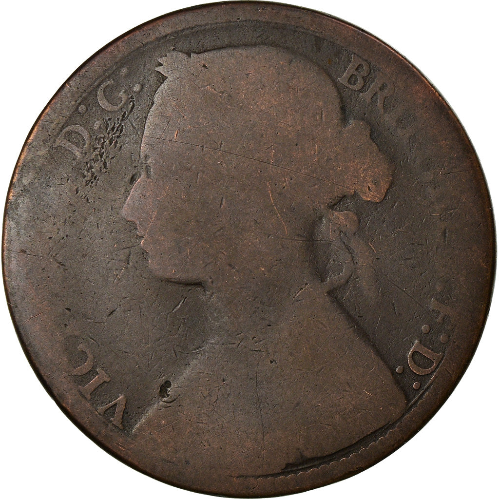 Münze, Großbritannien, Victoria, Penny, 1874, SGE, Bronze, KM:749.2