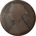 Münze, Großbritannien, Victoria, Penny, 1874, SGE, Bronze, KM:749.2