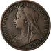 Coin, Great Britain, Victoria, Penny, 1901, VF(30-35), Bronze, KM:790