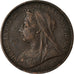 Coin, Great Britain, Victoria, Penny, 1901, EF(40-45), Bronze, KM:790