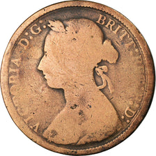 Munten, Groot Bretagne, Victoria, 1/2 Penny, 1884, ZG+, Bronze, KM:754