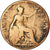 Coin, Great Britain, Victoria, 1/2 Penny, 1896, F(12-15), Bronze, KM:789