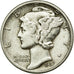 Coin, United States, Mercury Dime, Dime, 1937, U.S. Mint, Philadelphia