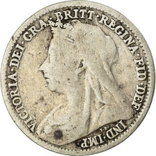 Coin, Great Britain, Victoria, 3 Pence, 1898, VF(30-35), Silver, KM:777