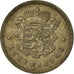 Coin, Luxembourg, Charlotte, 25 Centimes, 1938, EF(40-45), Copper-nickel
