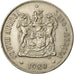 Coin, South Africa, 50 Cents, 1980, EF(40-45), Nickel, KM:87