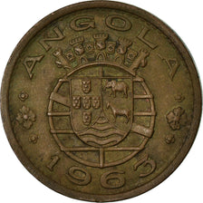Coin, Angola, Escudo, 1963, VF(30-35), Bronze, KM:76
