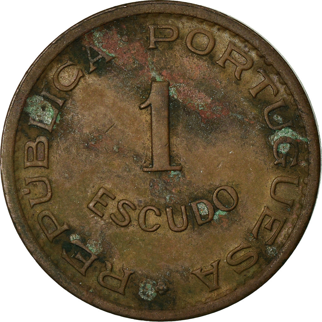 Coin, Angola, Escudo, 1963, VF(30-35), Bronze, KM:76