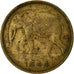 Coin, Belgian Congo, Franc, 1944, EF(40-45), Brass, KM:26