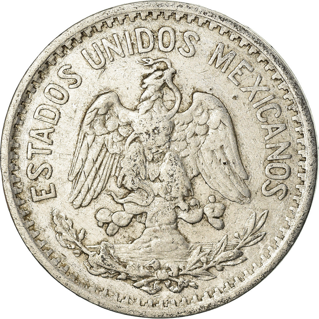 Moneda, México, 50 Centavos, 1906, Mexico City, MBC, Plata, KM:445