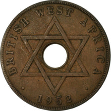 Coin, BRITISH WEST AFRICA, Penny, 1952, EF(40-45), Bronze, KM:30a