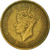 Coin, BRITISH WEST AFRICA, George VI, Shilling, 1949, EF(40-45), Tin-Brass