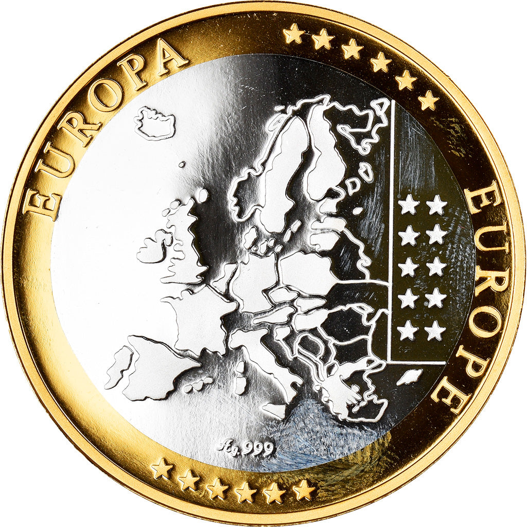 Italie, Médaille, L'Europe, L'Italie, Politics, Society, War, FDC, Argent