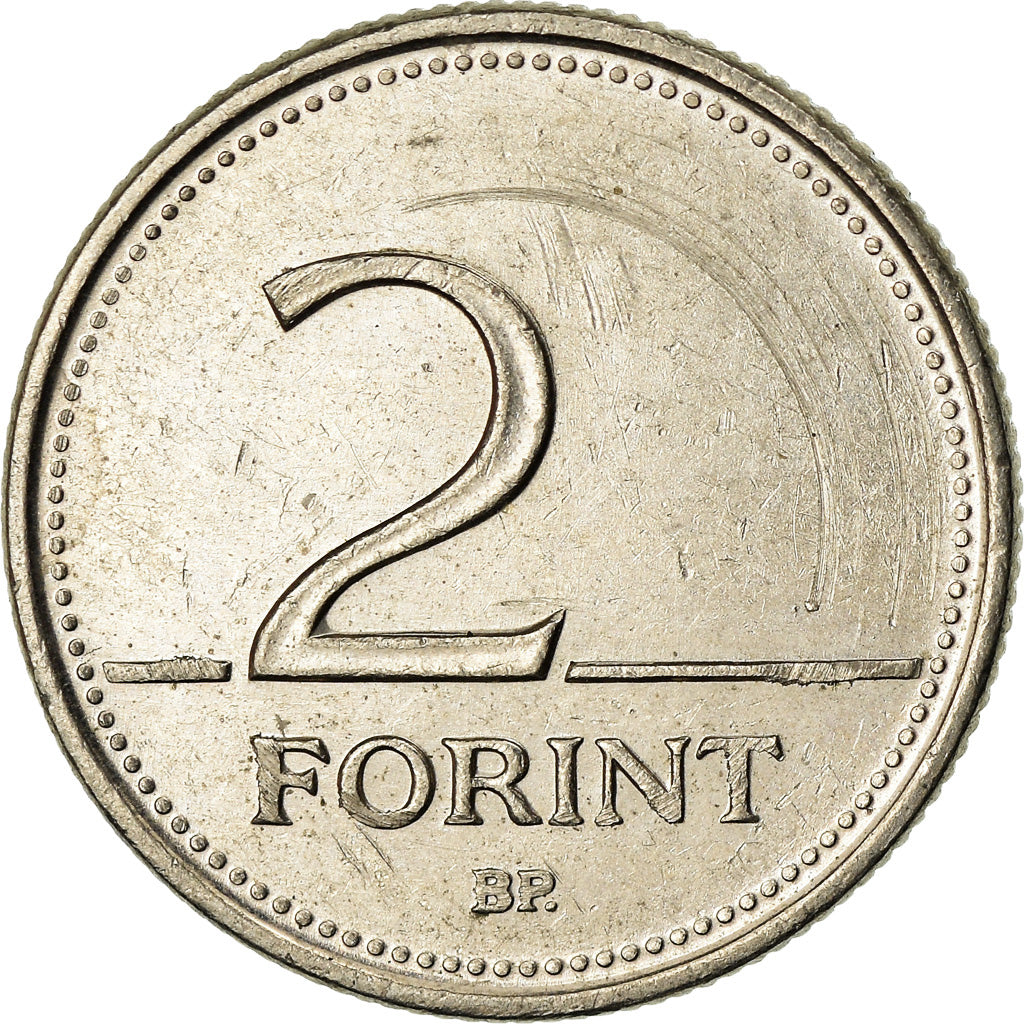 Monnaie, Hongrie, 2 Forint, 2002, TTB, Copper-nickel, KM:693