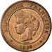 Münze, Frankreich, Cérès, 5 Centimes, 1896, Paris, SS, Bronze, KM:821.1