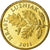 Moneta, Chorwacja, 5 Lipa, 2011, EF(40-45), Mosiądz platerowany stalą, KM:5