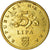 Moneda, Croacia, 5 Lipa, 2011, MBC, Latón chapado en acero, KM:5