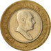 Moneta, Turchia, 50 New Kurus, 2008, Istanbul, BB, Bi-metallico, KM:1168
