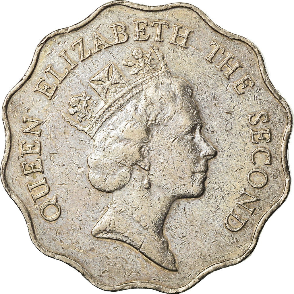 Coin, Hong Kong, Elizabeth II, 2 Dollars, 1985, EF(40-45), Copper-nickel, KM:60