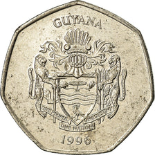 Coin, Guyana, 10 Dollars, 1996, Royal Mint, EF(40-45), Nickel plated steel