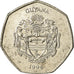 Coin, Guyana, 10 Dollars, 1996, Royal Mint, EF(40-45), Nickel plated steel