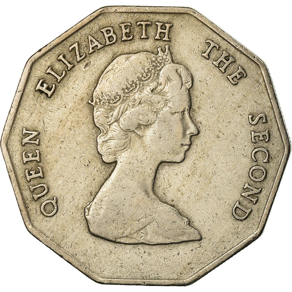 Moneta, Państwa Wschodnich Karaibów, Elizabeth II, Dollar, 1989, EF(40-45)