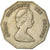 Münze, Osten Karibik Staaten, Elizabeth II, Dollar, 1989, SS, Copper-nickel