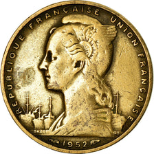 Monnaie, Côte française des Somalis, 20 Francs, 1952, Paris, TB+