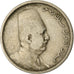 Coin, Egypt, Fuad I, 5 Milliemes, 1924, EF(40-45), Copper-nickel, KM:333