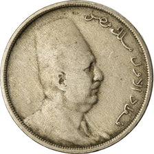 Moneta, Egitto, Fuad I, 10 Milliemes, 1924, BB, Rame-nichel, KM:334