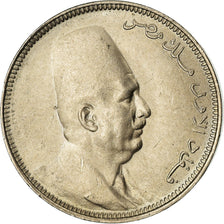 Coin, Egypt, Fuad I, 2 Milliemes, 1924, EF(40-45), Copper-nickel, KM:332