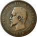 Coin, France, Napoleon III, Napoléon III, 10 Centimes, 1854, Lille, VF(20-25)