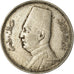 Coin, Egypt, Fuad I, 5 Milliemes, 1935, EF(40-45), Copper-nickel, KM:346