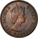 Coin, Mauritius, Elizabeth II, 5 Cents, 1965, EF(40-45), Bronze, KM:34