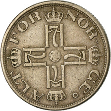 Coin, Norway, Haakon VII, 50 Öre, 1923, EF(40-45), Copper-nickel, KM:379