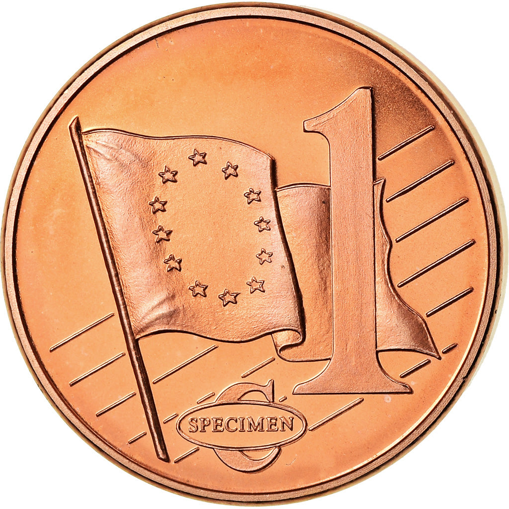 Mónaco, Medal, 1 C, Essai Trial, 2005, MS(63), Cobre