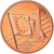 Monaco, Medal, 1 C, Essai Trial, 2005, MS(63), Copper