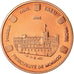 Monaco, Medaille, 2 C, Essai Trial, 2005, UNC-, Koper