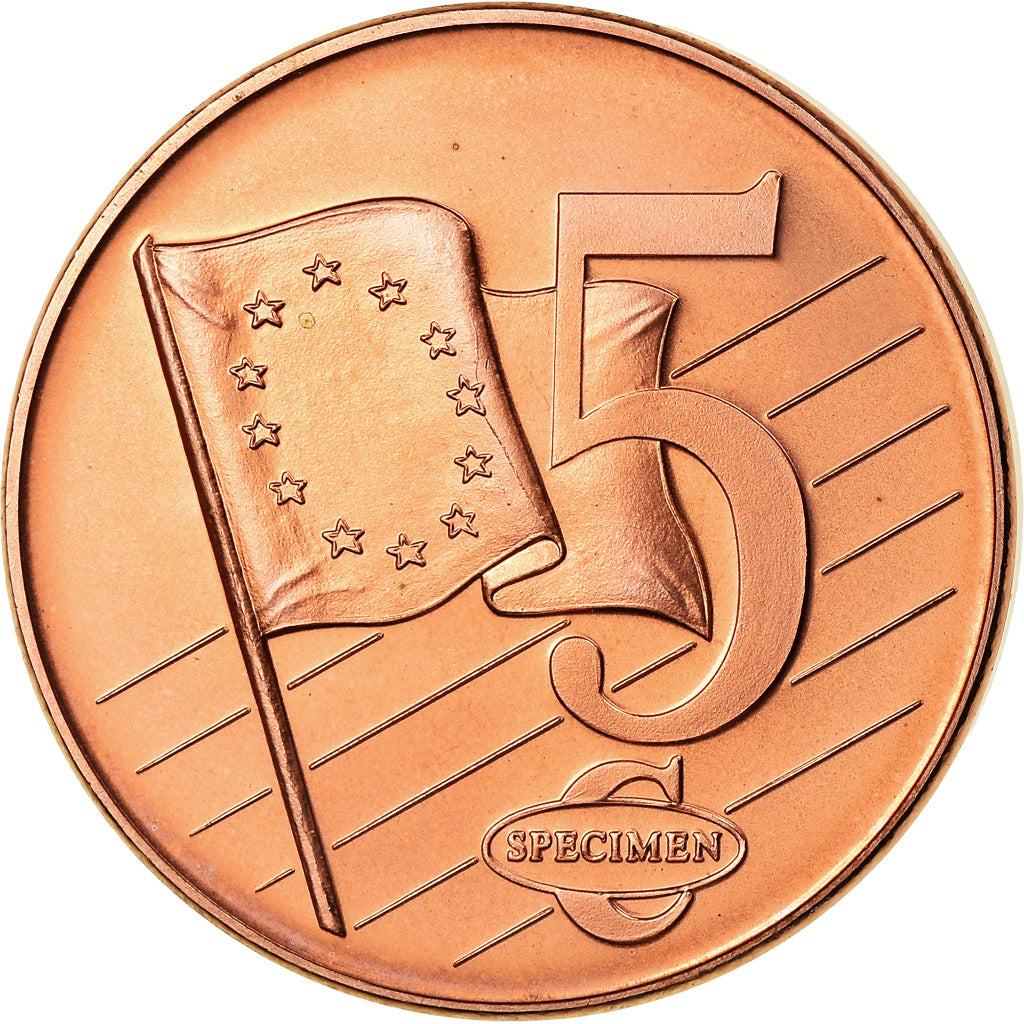 Monaco, Medal, 5 C, Essai-Trial, 2005, MS(63), Copper